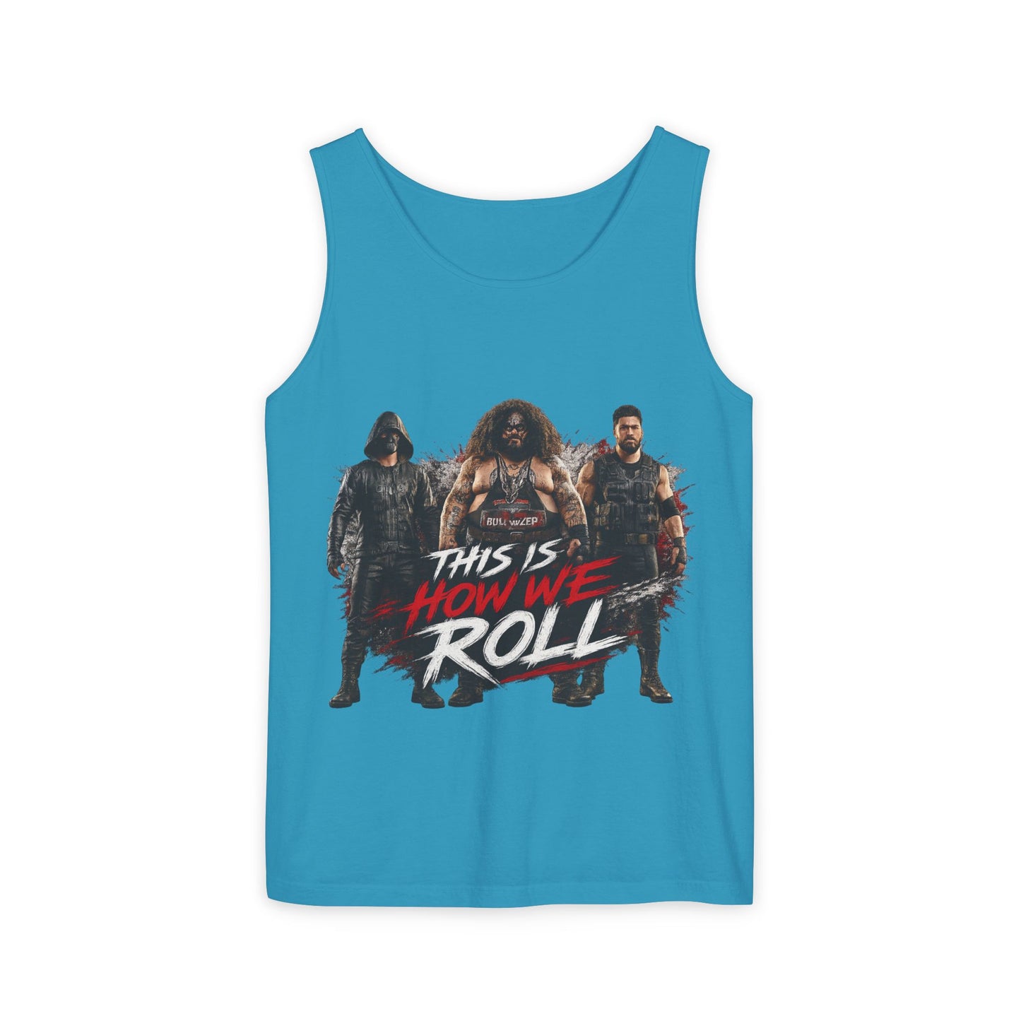 Graphic Tank Top — "This Is How We Roll" Adventure Gaming Vibe