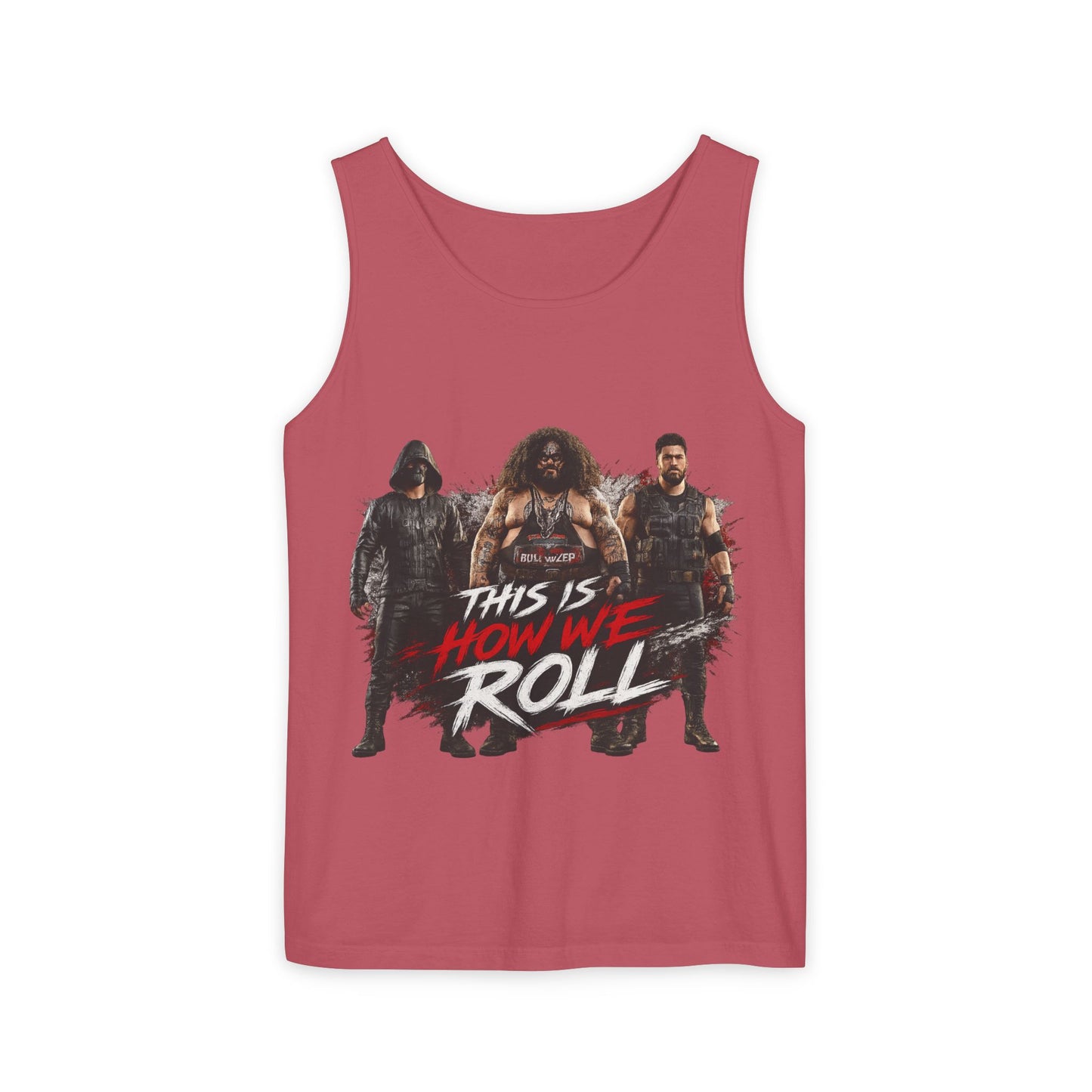 Graphic Tank Top — "This Is How We Roll" Adventure Gaming Vibe