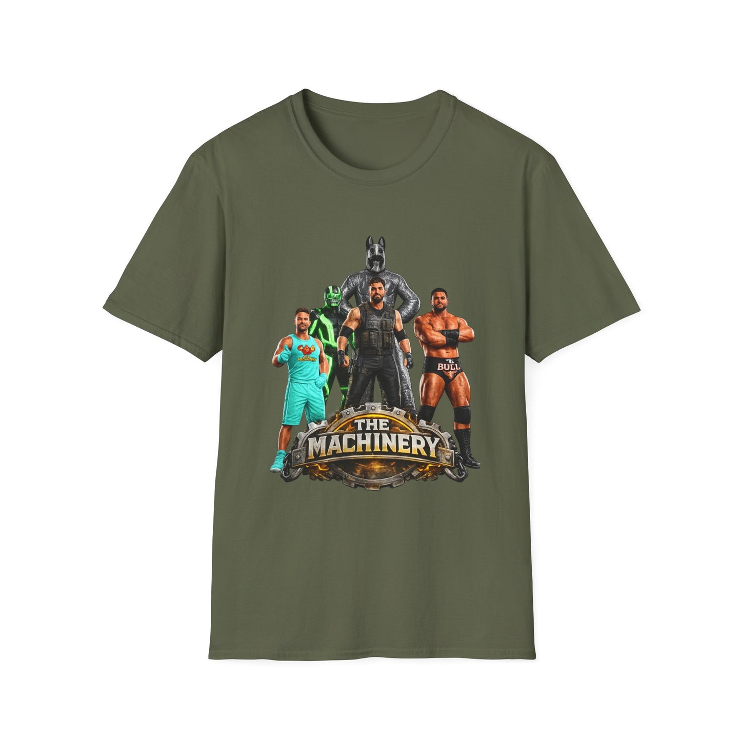 The Machinery Wrestling Crew T-Shirt