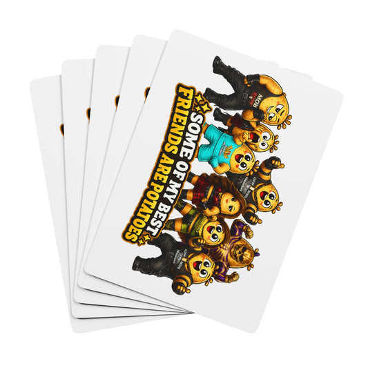 Poker Playing Cards — "Some of My Best Friends Are Potatoes" Novelty Deck