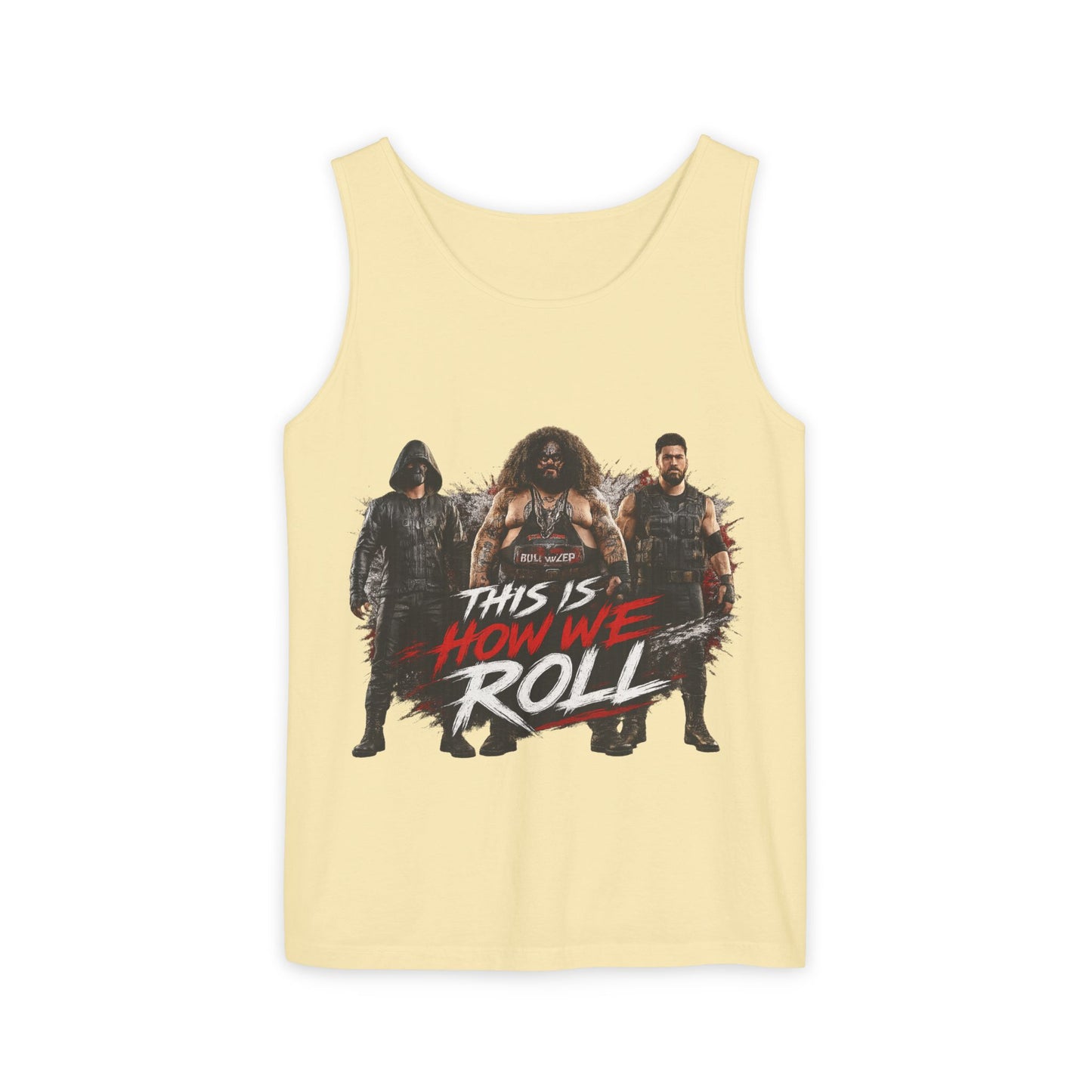 Graphic Tank Top — "This Is How We Roll" Adventure Gaming Vibe